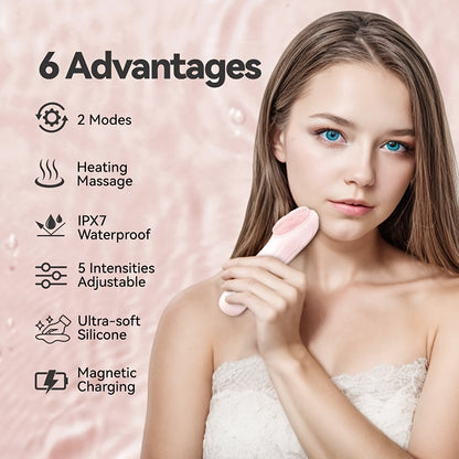 RadiancePro™ Sonic Facial Cleansing Brush – Deep Clean, Gentle Glow
